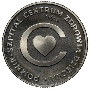 Próba 20 złotych Pomnik Szpital Centrum Zdrowia Dziecka 1979 - miedzionikiel