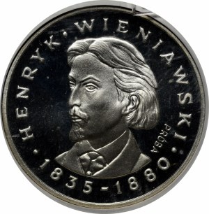 Sample 100 gold Henryk Wieniawski 1979 - silver
