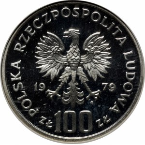 Próba 100 złotych Henryk Wieniawski 1979 - srebro