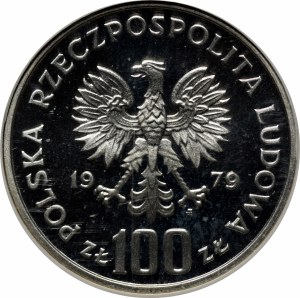 Sample 100 gold Henryk Wieniawski 1979 - silver