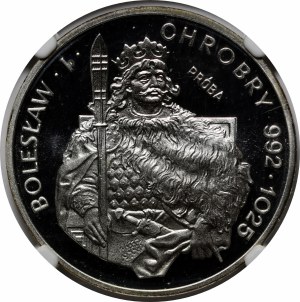 Sample 200 gold Boleslaw Chrobry 1980 - silver