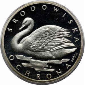 Próba 1000 złotych Łabędź 1984 - srebro
