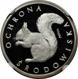 Sample 1000 gold Squirrel 1985 - silver