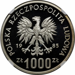 Sample 1000 gold Squirrel 1985 - silver