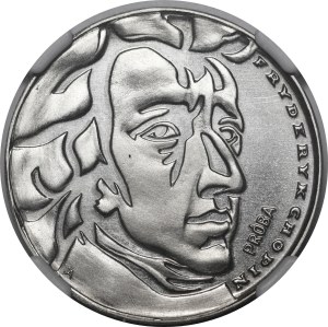 SAMPLE 50 zlotys Frederic Chopin 1972 - nickel - UNIQUE