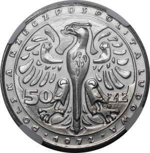 SAMPLE 50 zlotys Frederic Chopin 1972 - nickel - UNIQUE