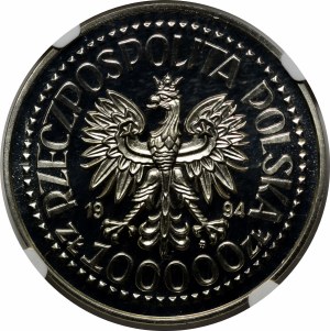 PLN 100,000 50th Anniversary of the Warsaw Uprising 1994