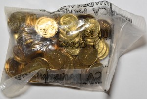 1 penny 1993 - MINT BAG - 100 SQUARE - State Mint