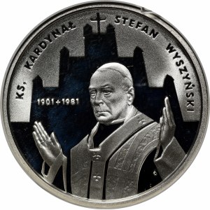 10 złotych Kardynał Stefan Wyszyński 2001
