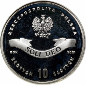 10 złotych Kardynał Stefan Wyszyński 2001