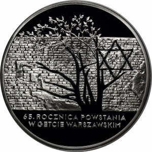 20 zl 65th anniversary of the Warsaw Ghetto Uprising 2008