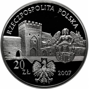 20 złotych Miasto Średniowieczne w Toruniu 2007