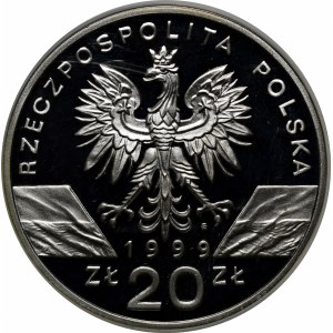 20 złotych Wilki 1999