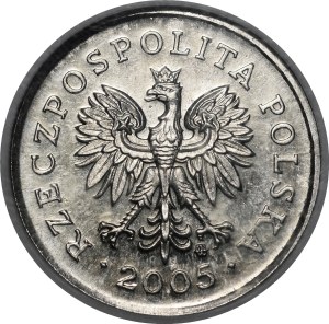 SAMPLE 2 pennies 2005 - cupronickel