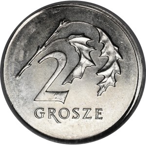 PRÓBA 2 grosze 2006 - miedzionikiel