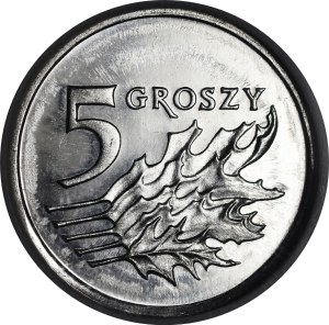 SAMPLE 5 pennies 2005 - aluminum
