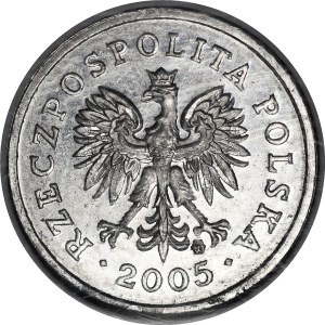 SAMPLE 10 pennies 2005 - aluminum