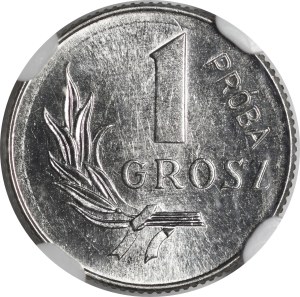 SAMPLE NIKIEL 1 penny 1949