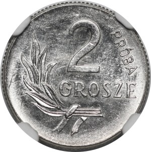 SAMPLE NIKIEL 2 pennies 1949