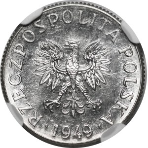 PRÓBA NIKIEL 2 grosze 1949