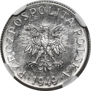 SAMPLE NIKIEL 2 pennies 1949