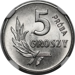 SAMPLE nickel 5 pennies 1963