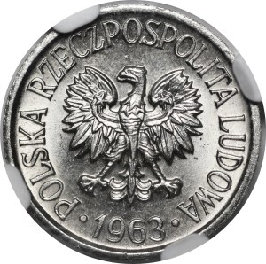 SAMPLE nickel 5 pennies 1963