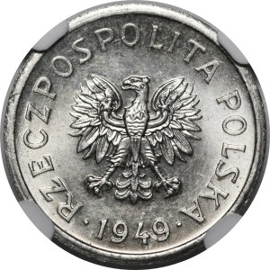 SAMPLE NIKIEL 10 pennies 1949