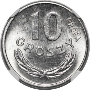 SAMPLE NIKIEL 10 pennies 1962