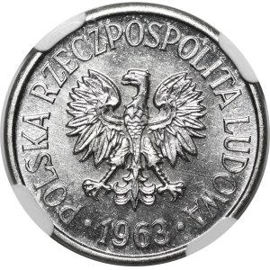 PRÓBA NIKIEL 20 groszy 1963