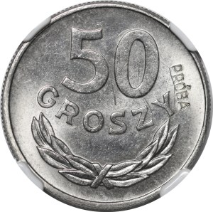SAMPLE NIKIEL 50 pennies 1957