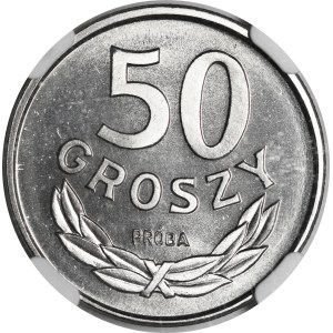 PRÓBA NIKIEL 50 groszy 1986