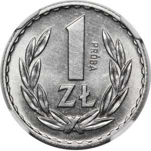 PRÓBA NIKIEL 1 złoty 1949