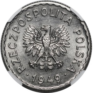 PRÓBA NIKIEL 1 złoty 1949
