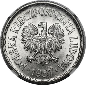 SAMPLE nickel 1 gold 1957