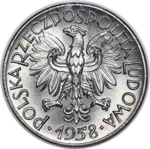 SAMPLE nickel 1 gold 1958