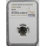 PRÓBA NIKIEL 1 złoty 1989