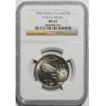 PRÓBA NIKIEL 5 złotych 1958 Statek Waryński