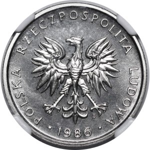 PRÓBA NIKIEL 5 złotych 1986