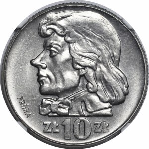 SAMPLE NIKIEL 10 gold 1960 Tadeusz Kosciuszko - head