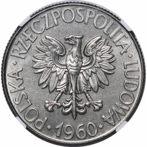PRÓBA NIKIEL 10 złotych 1960 Tadeusz Kościuszko - głowa