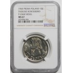 PRÓBA NIKIEL 10 złotych 1960 Tadeusz Kościuszko - popiersie