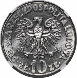 SAMPLE Nickel 10 gold 1959 Nicolaus Copernicus