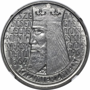 SAMPLE Nickel 10 gold 1964 Casimir the Great - concave
