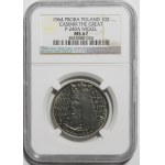 PRÓBA NIKIEL 10 złotych 1964 Kazimierz Wielki - wklęsły