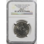 PRÓBA NIKIEL 10 złotych 1964 Kazimierz Wielki - orzeł bez korony