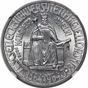 PRÓBA NIKIEL 10 złotych 1964 Kazimierz Wielki - orzeł w koronie