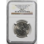 PRÓBA NIKIEL 10 złotych 1964 Kazimierz Wielki - orzeł w koronie
