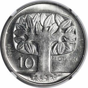 SAMPLE NIKIEL 10 gold 1964 Tree