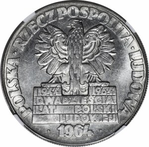 SAMPLE NIKIEL 10 gold 1964 New Turoszow smelter